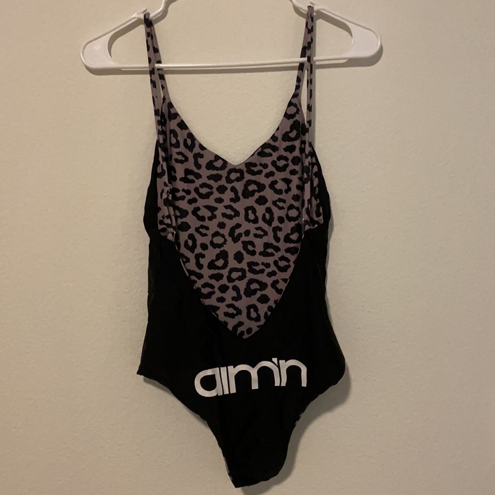 One piece swimsuit New without tags- worn only once for photoshoot